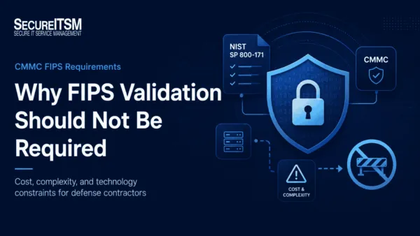 CMMC FIPS Requirements Why FIPS Validation Should Not Be Required